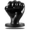 ALL BLACK Plug Anal Fist Poing Fermé 16,5 cm