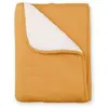 Bemini Couverture Pady chaude Cadum ocre jaune (75 x 100 cm)