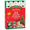 Eurographics Calendrier de l'avent : 24 Puzzles - Moustaches de Noël