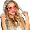 RueDeLaFete Lunettes Jackie Glitter - Rose