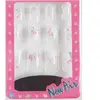 WIDMANN Kit Faux Ongles Argent et Rose