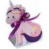 Ballotin Licorne rose en carton