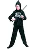 RueDeLaFete Déguisement de Ninja pour enfant - MARQUE - Modèle - Noir - Polyester - Intérieur