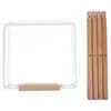 Set de longs pieds en bois naturel pour chaise haute Evolu Childhome