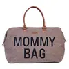 CHILDHOME - Mommy Bag Signature sac à langer Teddy - Soft Brown