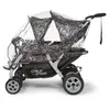 CHILDHOME Habillage pluie pour poussette Childwheels quadruple transparent
