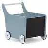 Chariot de marche en bois mint blue