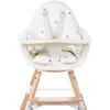 Childhome Coussin de chaise haute Evolu Jersey coeurs dorés