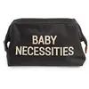 Childhome Trousse de toilette bébé noir et or - child wheels