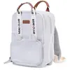 Childhome Sac à dos enfant Mini Club signature canvas off white