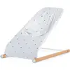 CHILDHOME; Housse Compatible pour Transat Bébé Evolux; 100 pourcent Coton; Facile à enfiler; Doux; Agreable au toucher; Motif Jersey Gold Dots