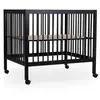 Childhome Parc 97 noir avec roues (75 x 95 cm)