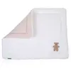 Childhome Tapis de parc en mousseline Teddy beige (75 x 95 cm)