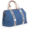 Childhome Sac À Langer Mommy Bag Signature Indigo De Childhome