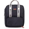 Childhome Family Club Black sac à dos à langer 40 x 30 x 16 cm 1 pcs