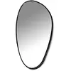 Miroir en verre et acier noir D - Serax