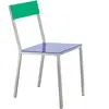 Chaise Alu - bleu foncé, vert valerie_objects
