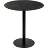 Table de Bistrot noire ronde 70 cm - Serax