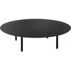 Serax - Table basse Mombaers - Noir - Acier laqué - Designer Bea Mombaers