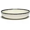 Serax - Assiettes creuses, 18,5 cm, Ann Demeulemeester - Set de 2 Mult...