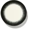 Serax - Assiette Ann Demeulemeester - Set de 2 Noir taille unique