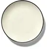 Serax - Assiettes Ann Demeulemeester - Set de 2 Blanc taille unique