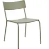 Chaise en aluminium verte August - Serax