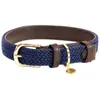 Collier pour chien en nylon tressé Kentucky Bleu S 42517-03-40