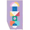 Quut Serviette de plage 2 en 1 Marelle (180 x 100 cm)