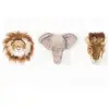 Wild & Soft - Trophées Safari - Set de 3 Multicolore taille unique