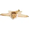 Wild & Soft BIBIB Déguisement peluche 3 en 1 Lion - Plaid, Déguisement et Tapis