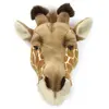 WildandSoft Wild & Soft - Trophée Girafe Fauve taille unique