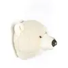 WildandSoft Bibib - BB23 - Décoration - Trophée - Tàªte d'Ours en Peluche
