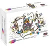 Puzzle Gigamic Rainbow Wooden Chat 99 pièces