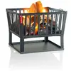 Brasero BARBECOOK classic Squadra - Acier laqué - 62 x 62 x 48,5 cm