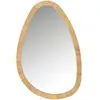 Miroir Mural Design "Dusty" 70cm Naturel