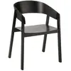 J-Line Chaise Naga Bois De Frene/Corde Noir TU