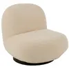 J-Line Chaise Lounge Neige  Bois De Peuplier/Mousse Blanc/Noir TU