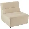 Fauteuil chauffeuse lounge en velours côtelé - lorenzo