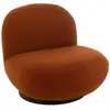 Fauteuil lounge neige 95cm orange