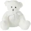 PARIS PRIX Peluche enfant ourson noeud 24cm blanc