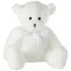 GENERIQUE Peluche Enfant Ourson Noud 34cm Blanc