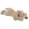 Peluche - J-LINE - Chien Couché Walter - 50cm - Douce & Réconfortante - Intérieur