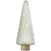 J-Line Sapin de Noël Déco en Verre "Ema" 32cm Transparent