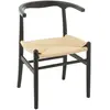 Chaise en bois toon 76cm noir