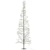 Sapin en Métal 3000 LED "Howard" 300cm Noir