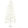 Sapin en Métal 2700 LED "Howard" 210cm Blanc