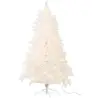 Sapin de Noël Artificiel 400 LED "Pampa" 210cm Blanc