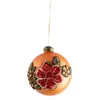 Décorations de noël Jolipa  Boule de noël broderie fleur en sequins