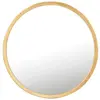 Miroir Mural en Métal Design Mona 80cm Or